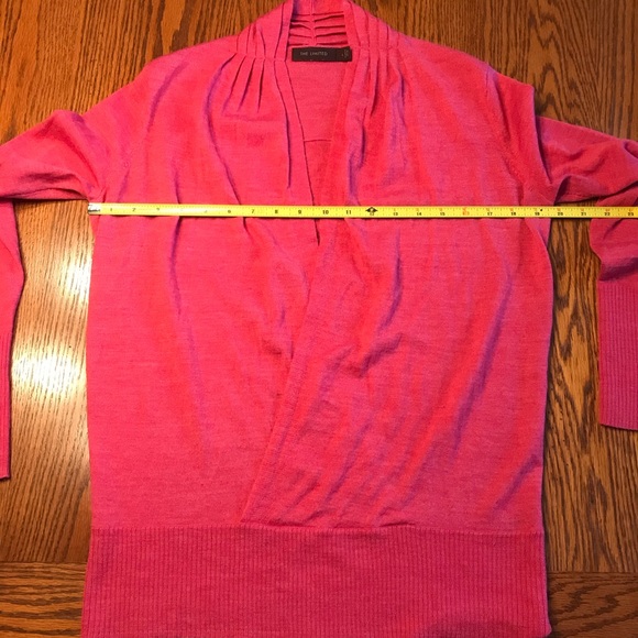 Women’s The Limited Faux Wrap Sweater Size Large - Picture 4 of 8